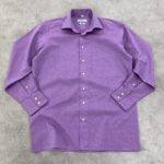 پیراهن رسمی اورجینال رنگ بنفش سایز XL
