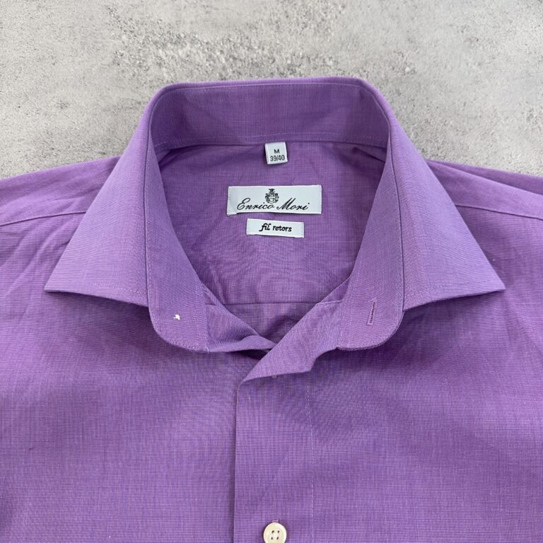 پیراهن رسمی اورجینال رنگ بنفش سایز XL