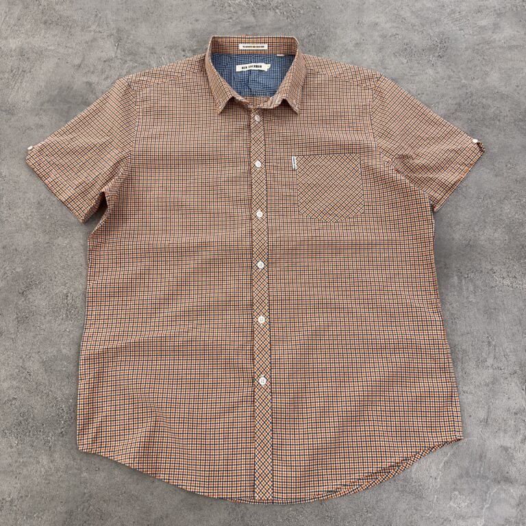 پیراهن آستین کوتاه اورجینال انگلیسی Ben sherman سایز XL