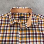 پبراهن استوک آستین کوتاه eterna سایز XXXL