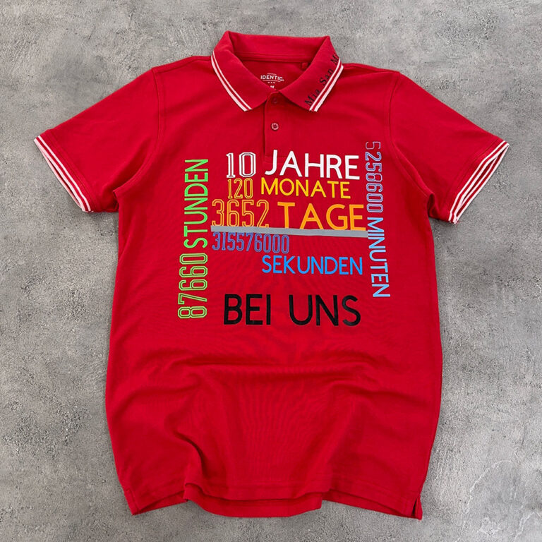 پولوشرت قرمز جودون اورجینال سایز M