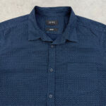 پیراهن تاناکورا آستین کوتاه سرمه ای سایز L