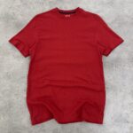 تیشرت کتان استوک رنگ قرمز سایز S
