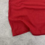 تیشرت کتان استوک رنگ قرمز سایز S