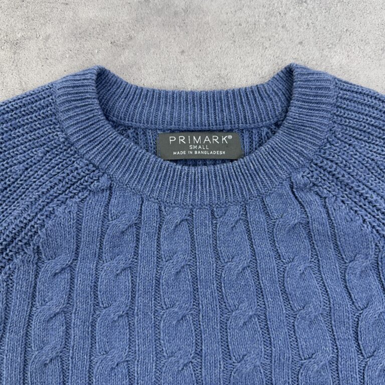 بافت اورجینال گرم بالا یقه گرد برند PRIMARK سایز M