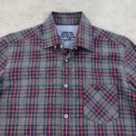 پیراهن مردانه تاناکورا چهارخانه کتان سایزM