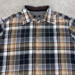 پیراهن پشمی اورجینال چهارخانه سایز 2XL