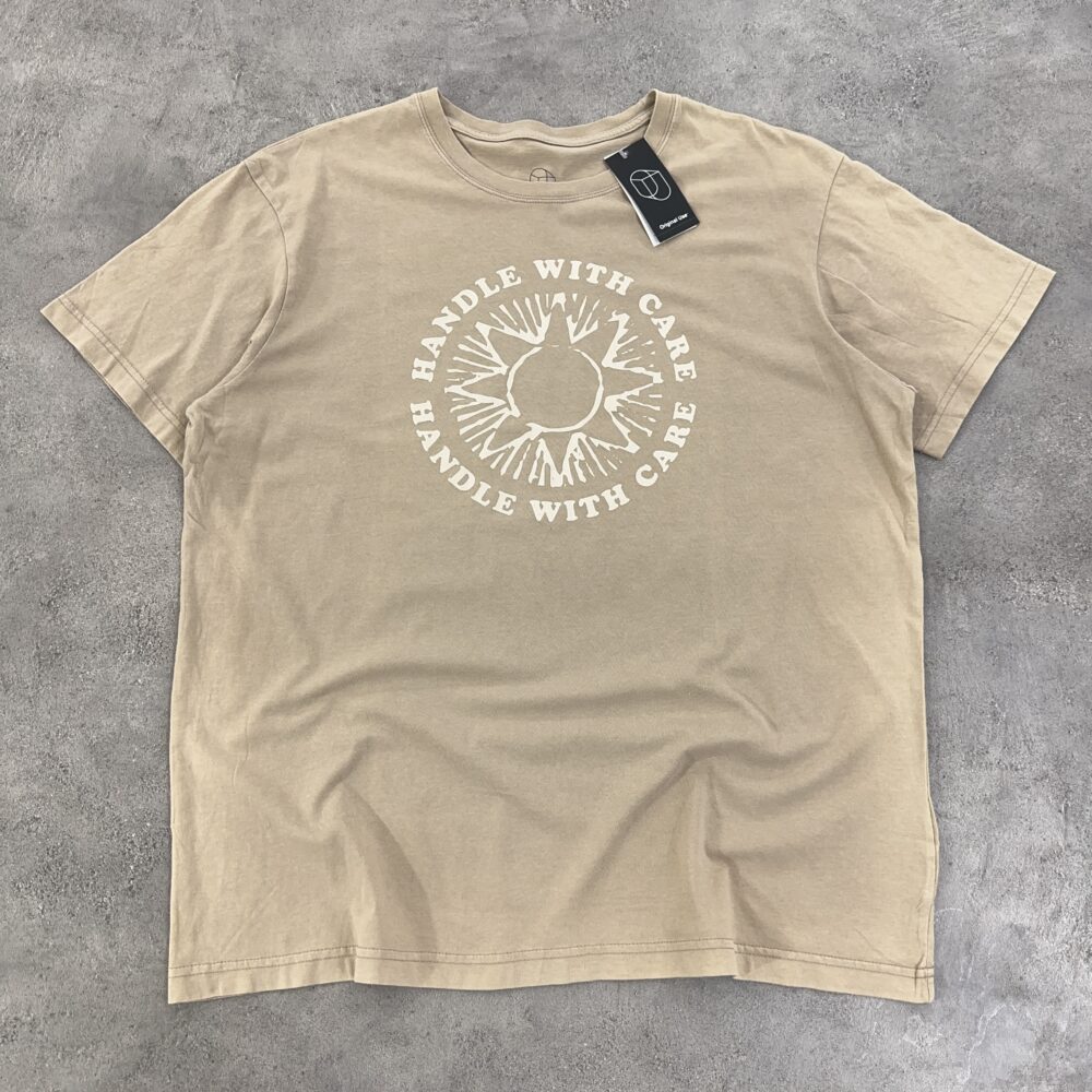 تیشرت کتان تاناکورا رنگ کرم سایز XL