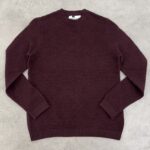 بافت مردانه TOPMAN زرشکی سایز M