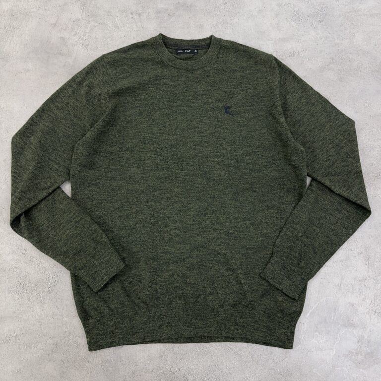 بافت مردانه سبز لجنی F&F انگلیس سایز L