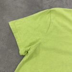 تیشرت اورجینال رنگ سبز دکمه دار سایز L