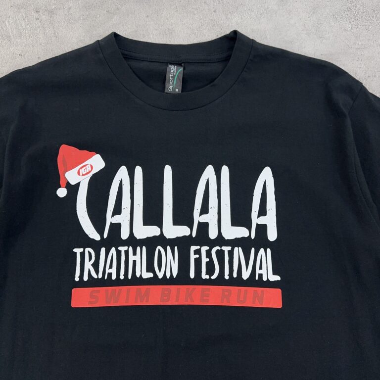 تیشرت کریسمسی استوک رنگ مشکی سایز M