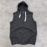 پافر کتان اورجینال رنگ خاکستری سایز L