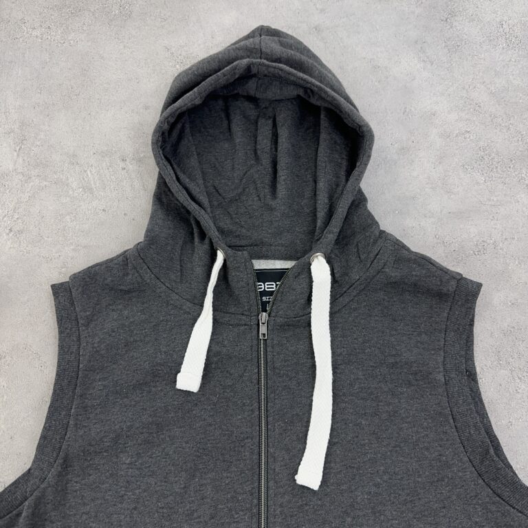 پافر کتان اورجینال رنگ خاکستری سایز L