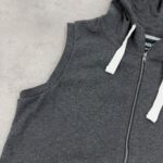 پافر کتان اورجینال رنگ خاکستری سایز L