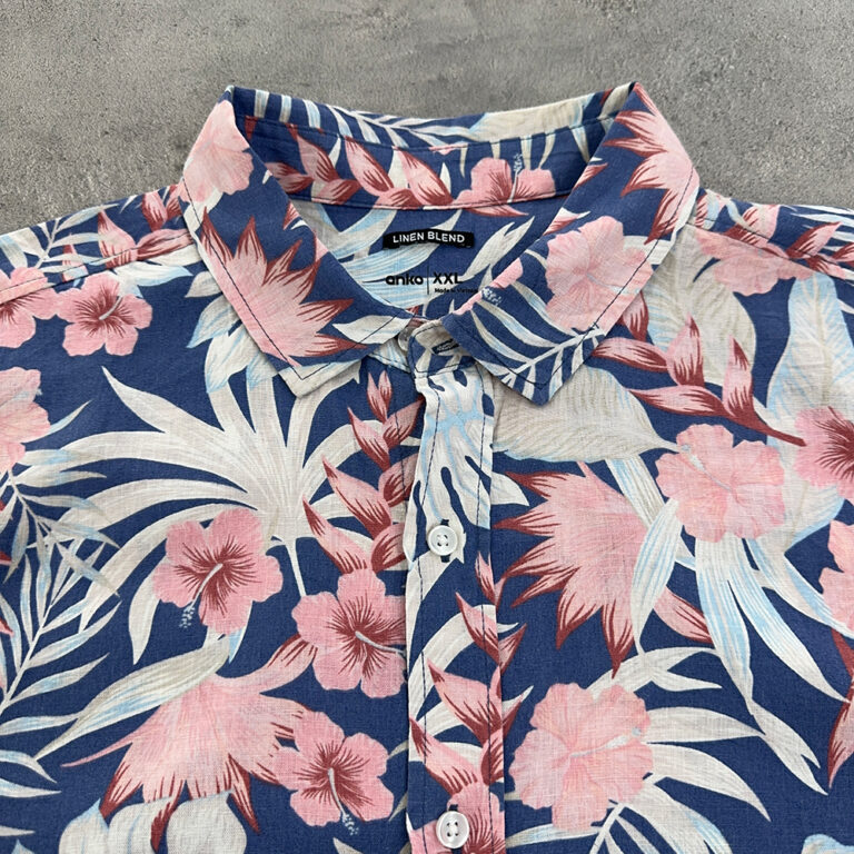 پیراهن هاوایی اورجینال anko سایز XXL