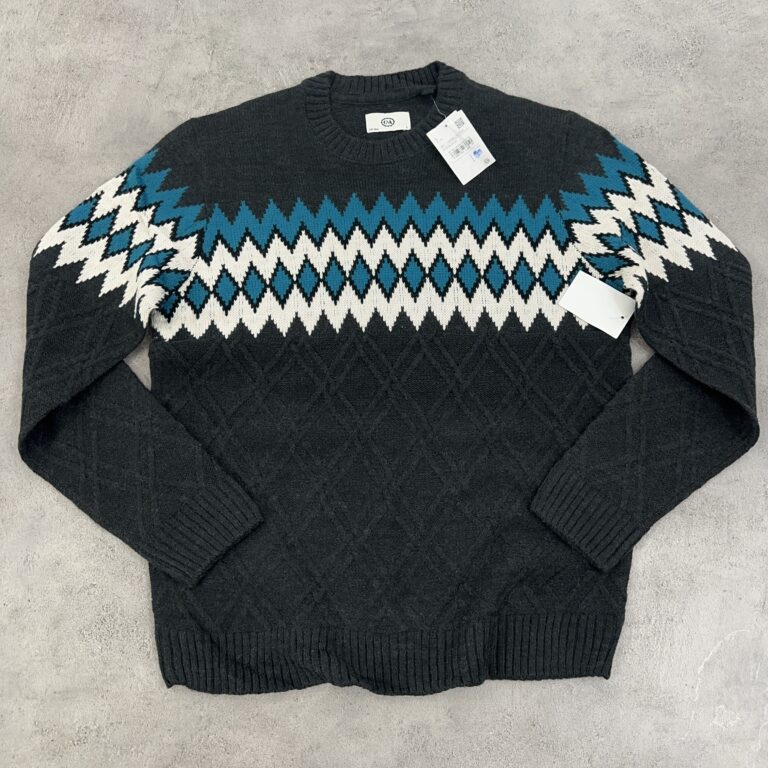 بافت یقه گرد اورجینال C&A سایز L