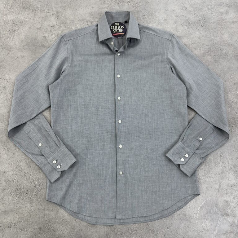 پیراهن اورجینال HUGO BOSS طوسی سایز XL