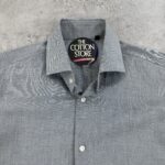 پیراهن اورجینال HUGO BOSS طوسی سایز XL