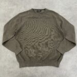 بافت یقه هفت اورجینال رنگ قهوه ای سایز XL