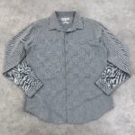 پیراهن رسمی اورجینال رنگ طوسی سایز XL