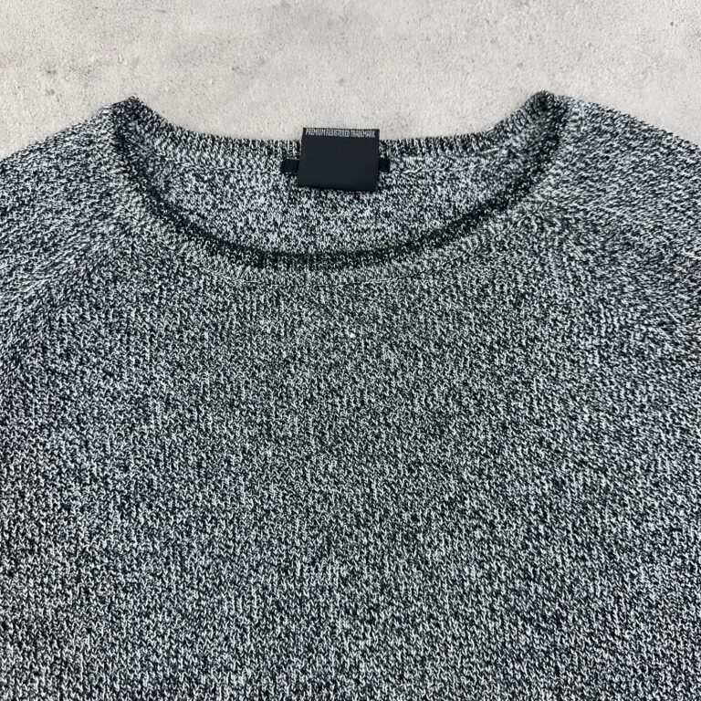 بافت یقه گرد اورجینال رنگ طوسی سایز XL