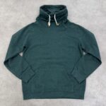 هودی داخل کرک یقه گردنی اورجینال رنگ سبز سایز L