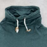 هودی داخل کرک یقه گردنی اورجینال رنگ سبز سایز L