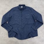 پیراهن پشمی پاییزه برند NEXT رنگ سرمه ای سایز XXXL